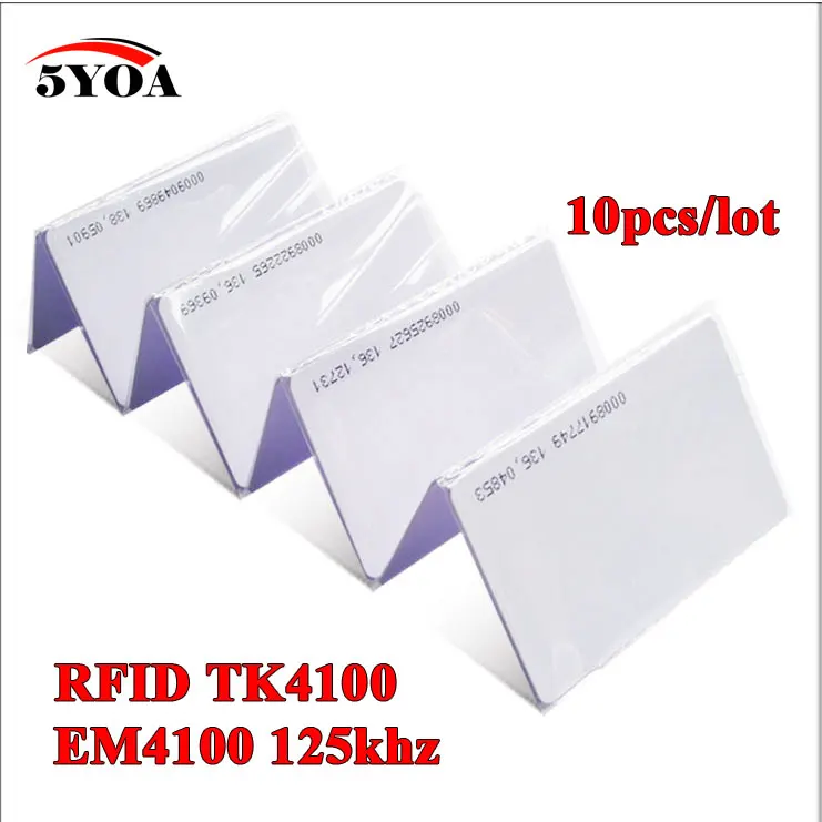 Читайте только гарантия качества EM ID карты RFID 4100 4102 реакции 125 кГц карточки