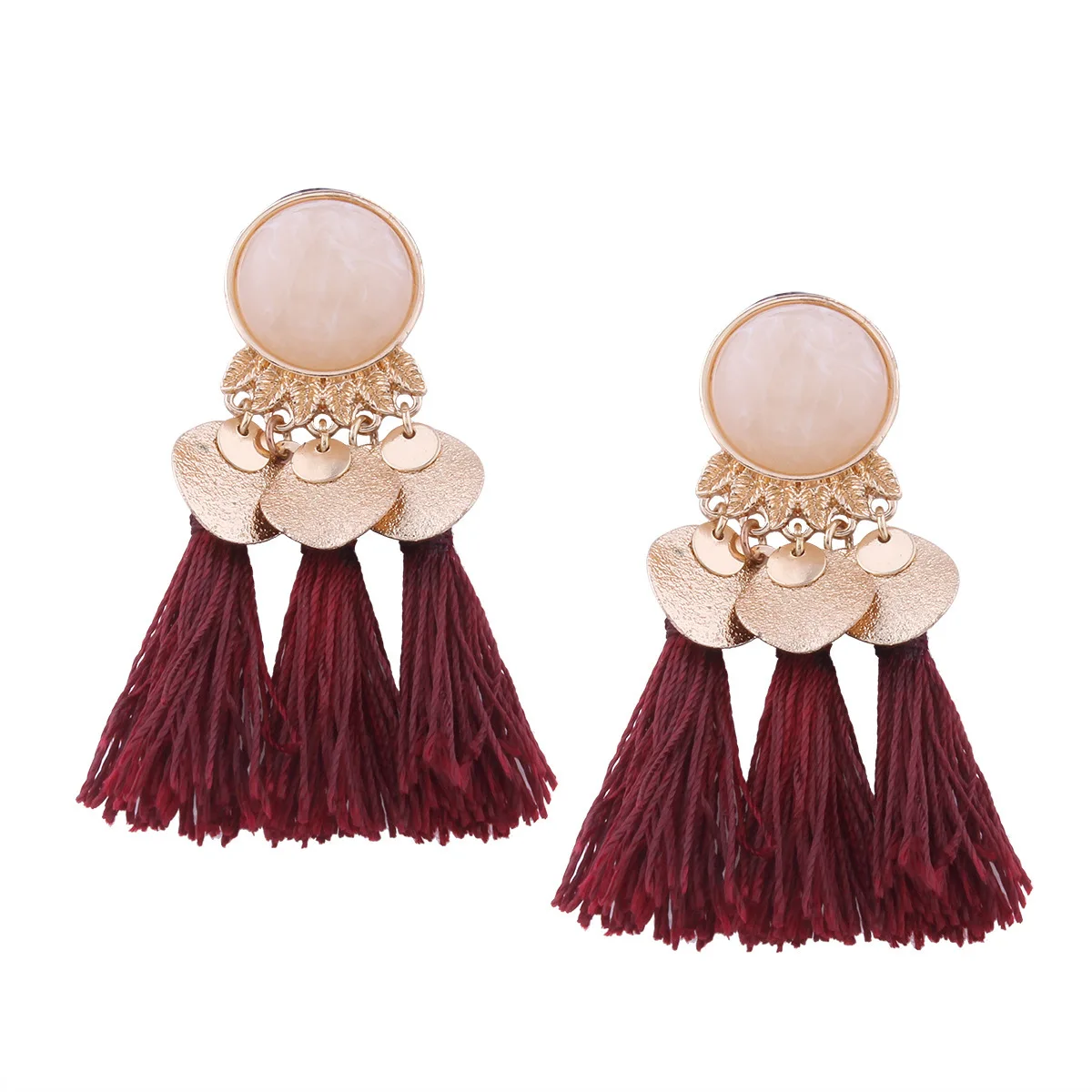 [Jimore] сплав смолы кулон Висячие Серьги Украшения ручной работы 2017 oorbellen