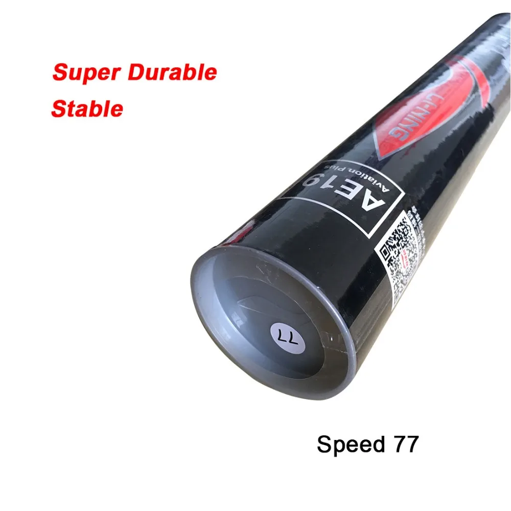 60 шт./лот Li Ning AE19 Волан для бадминтона стабильный суперпрочный с гусиным пером