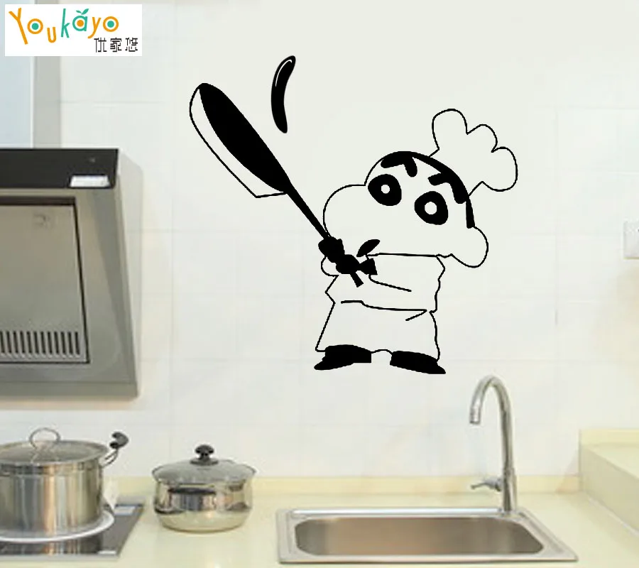 Обои шеф-повара Кухня Смешные кулинарные ресторанные настенные художественные