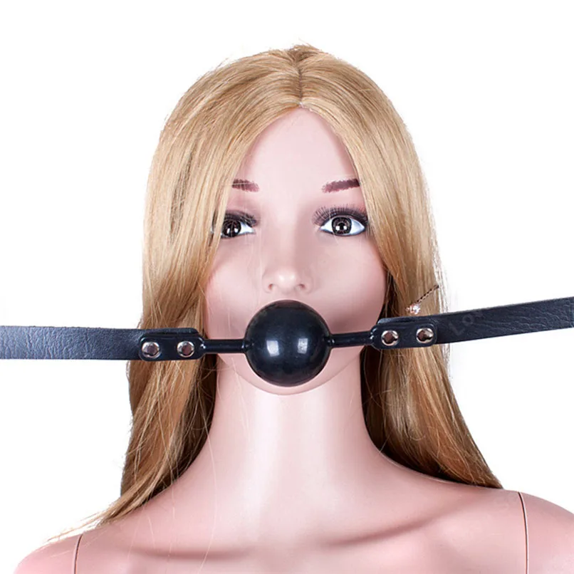 MaryXiong 48MM Sex Solid Ball Gag for Women and Men Adult Restraints Mouth Slave Plug in Game Erotic Toy | Красота и здоровье