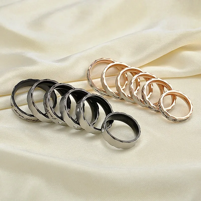 Романтичный Любовник &quotя всегда с вами&quot кольца классические парные из