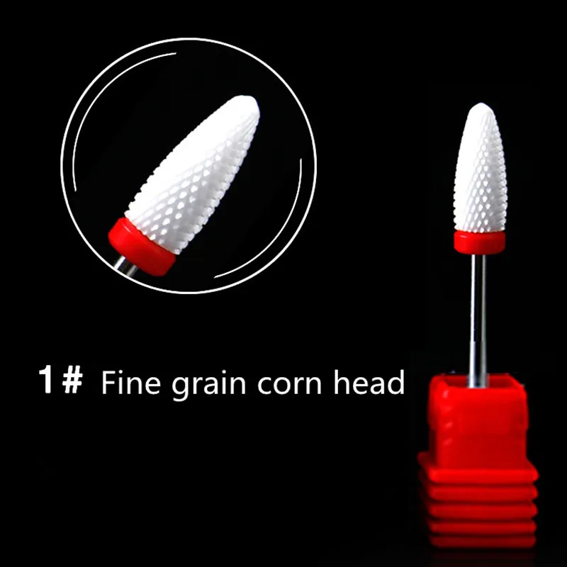 Керамическая Шлифовальная головка для ногтей инструменты маникюра и педикюра