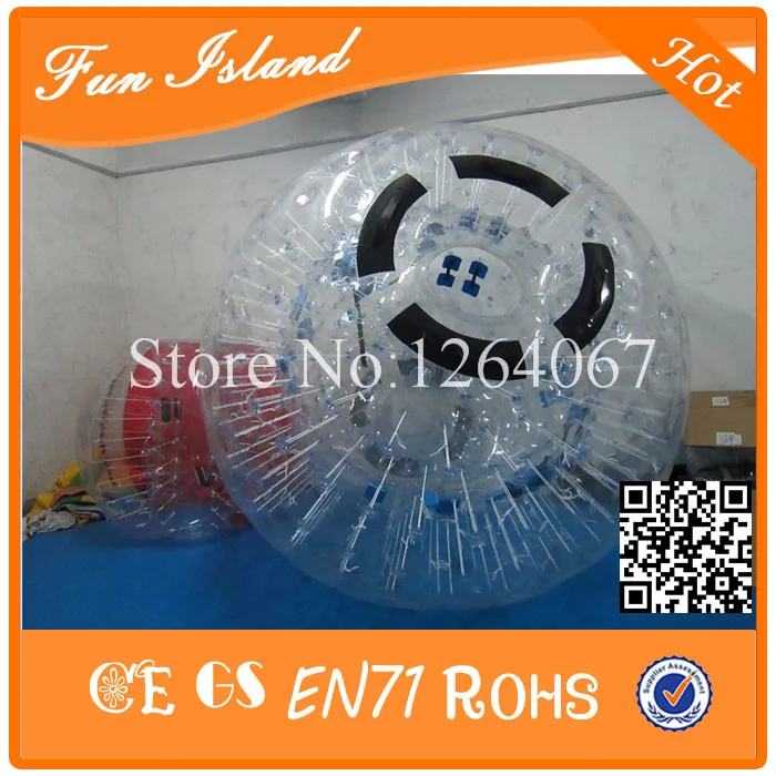 Бесплатная доставка заводской цветной надувной шар для зорбинга из ПВХ