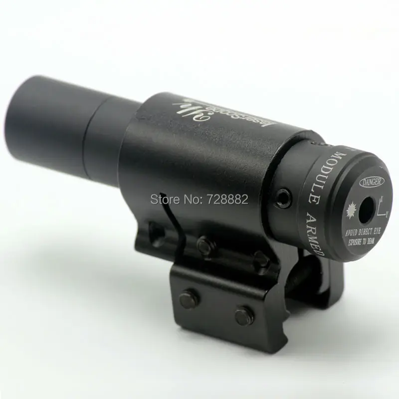 Прицел лазерный 5мВт для тактического пистолета с крепежом на рельсы 11 или 20мм|mount