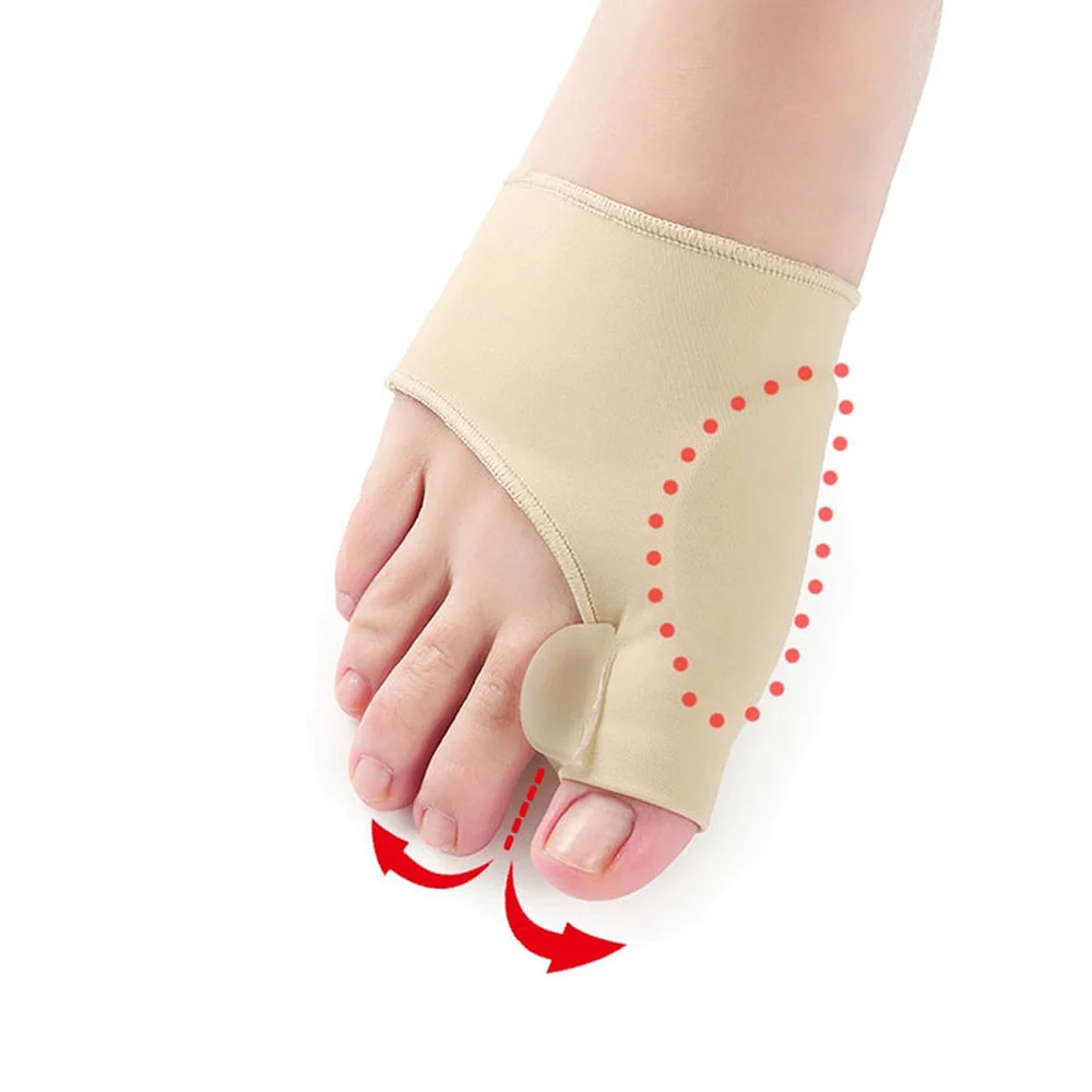 

1Pair Big Toe Hallux Valgus Corrector Orthotics Feet Care Bone Thumb Adjust Foot Care Tool
