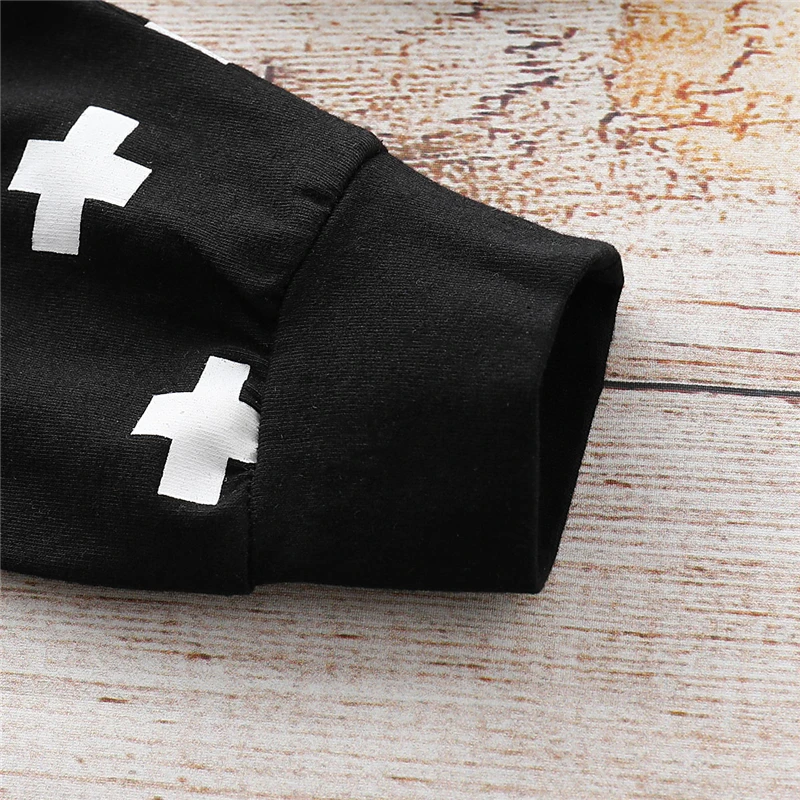 

Summer Newborn Baby Kids Boy Clothes Cotton Letter Tops Romper+Long Pants Leggings+Hat Outfit 3Pcs Set Clothes 0-18M