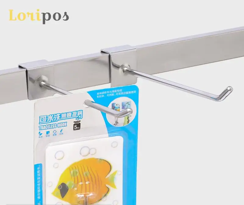 Настенный монтажный кронштейн для полки металлический крючок дисплея|Мебельные