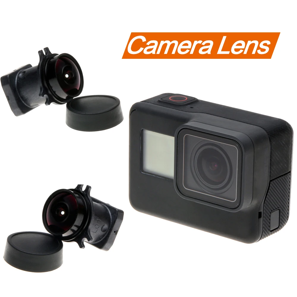 Gopro 7/6/5 объектив 170 градусов широкоугольный Сменный для камеры Hero черная Экшн