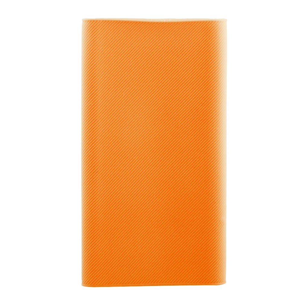 Orange 13,5 см силиконовый защитный чехол для Xiaomi Mi PLM02ZM power Bank 10000 мАч старая версия Внешняя батарея, крышка - Цвет: Orange