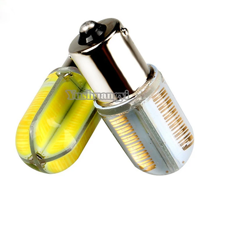 2 шт. суперъяркие светодиодсветодиодный лампы с COB-чипом 48SMD T20 7440 360 градусов 8 cob