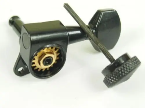 

Lock 6R Black Nickel Guitar Locking Tuners JN-07