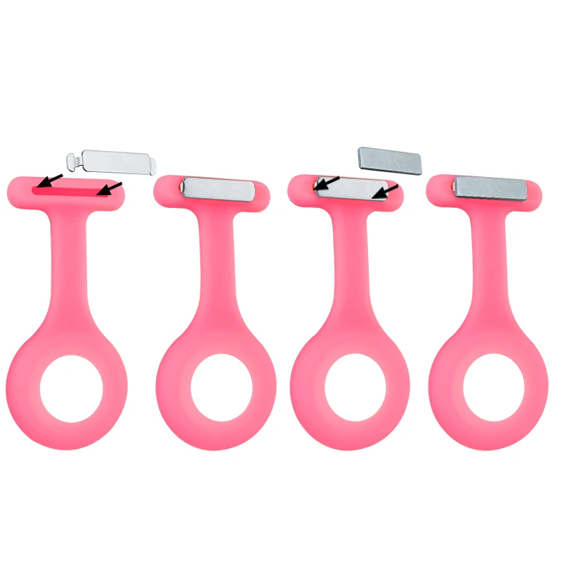 Детали сделай сам для медсестер и часов набор силиконовых брошей застежка