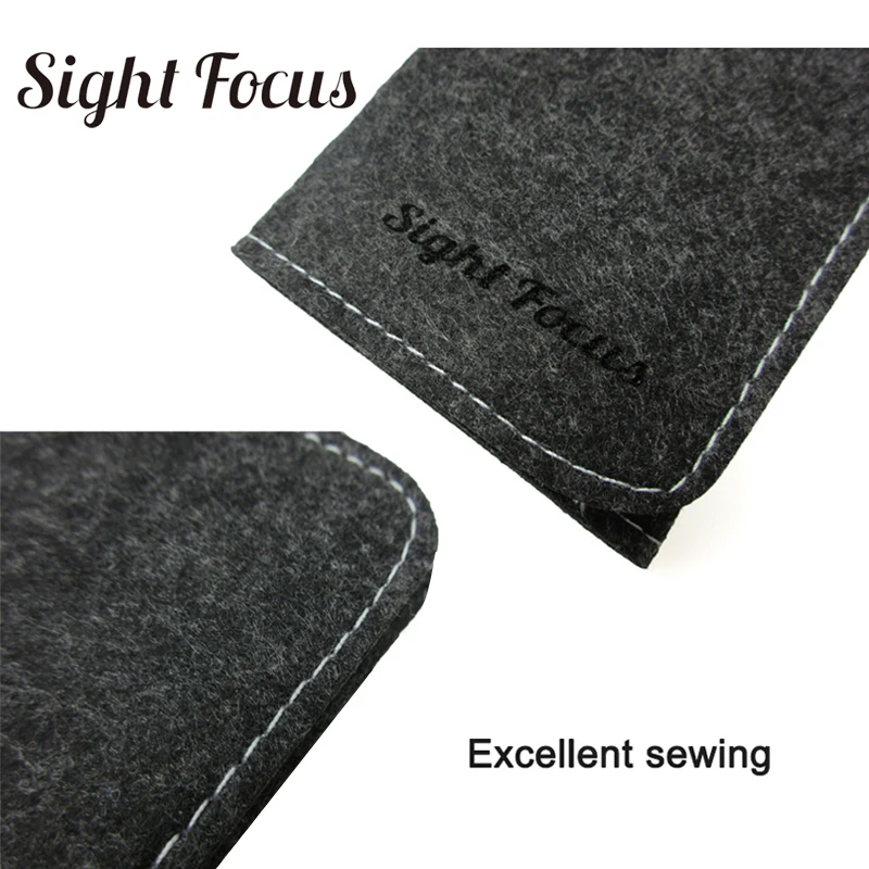 Фетровый органайзер для ремешка часов с фокусом зрения темно-серый ремешок