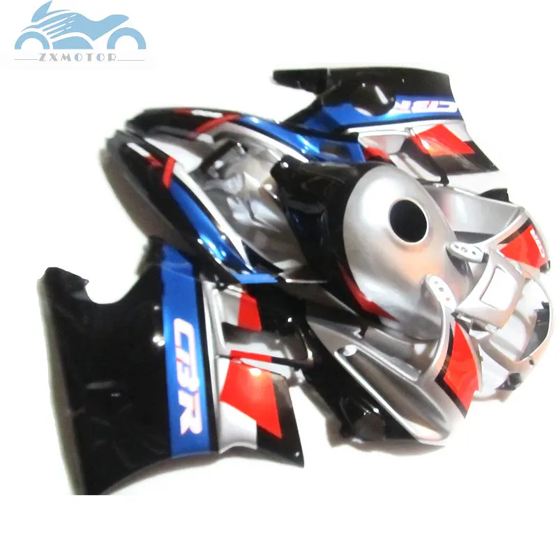 Обтекатели для мотоциклов HONDA CBR 600 F2 1991 1992 1993 1994 серебристо голубой дороги CBR600 91 93