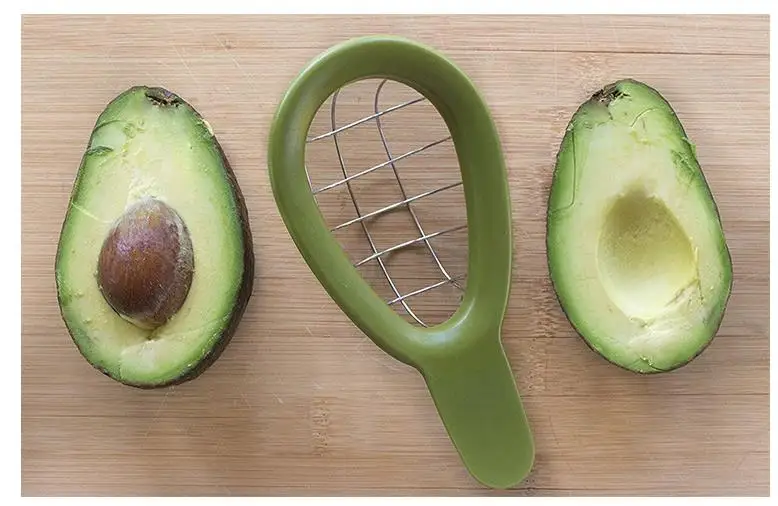 ORGANBOO 1PC Avocado Slicer Cuber Tool Melon Cutter Dice &amp Cube Avocados Kitchen Gadgets Vegetable | Дом и сад