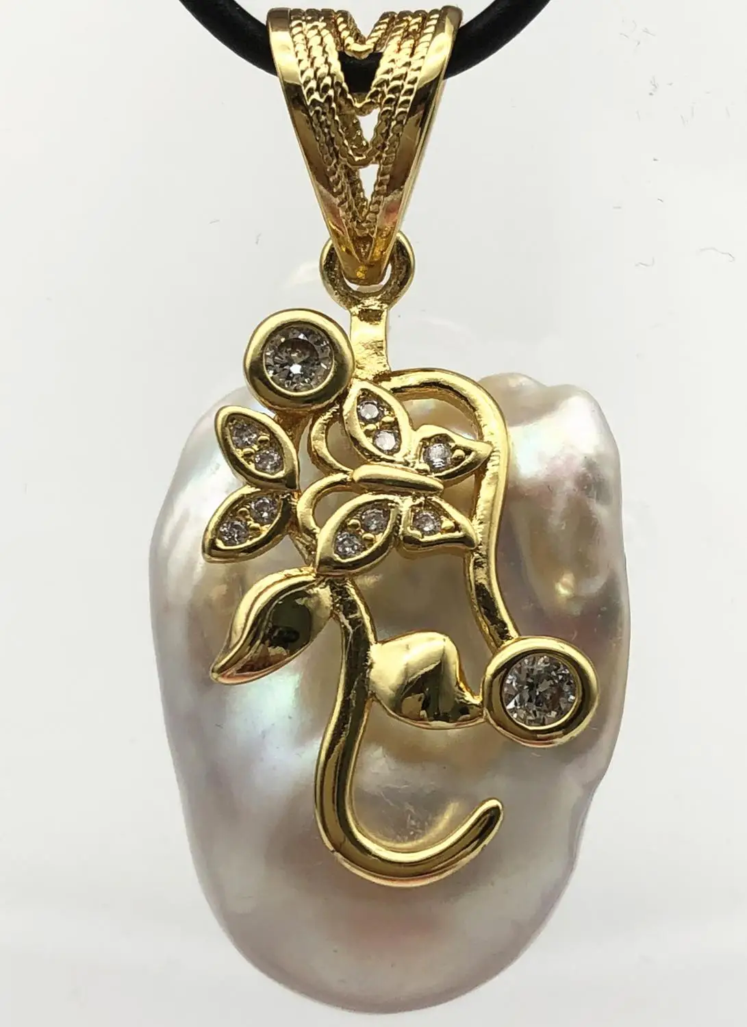 Натуральный белый Необычный кожаный шнур ожерелье с застежкой|necklace jewelry|fashion