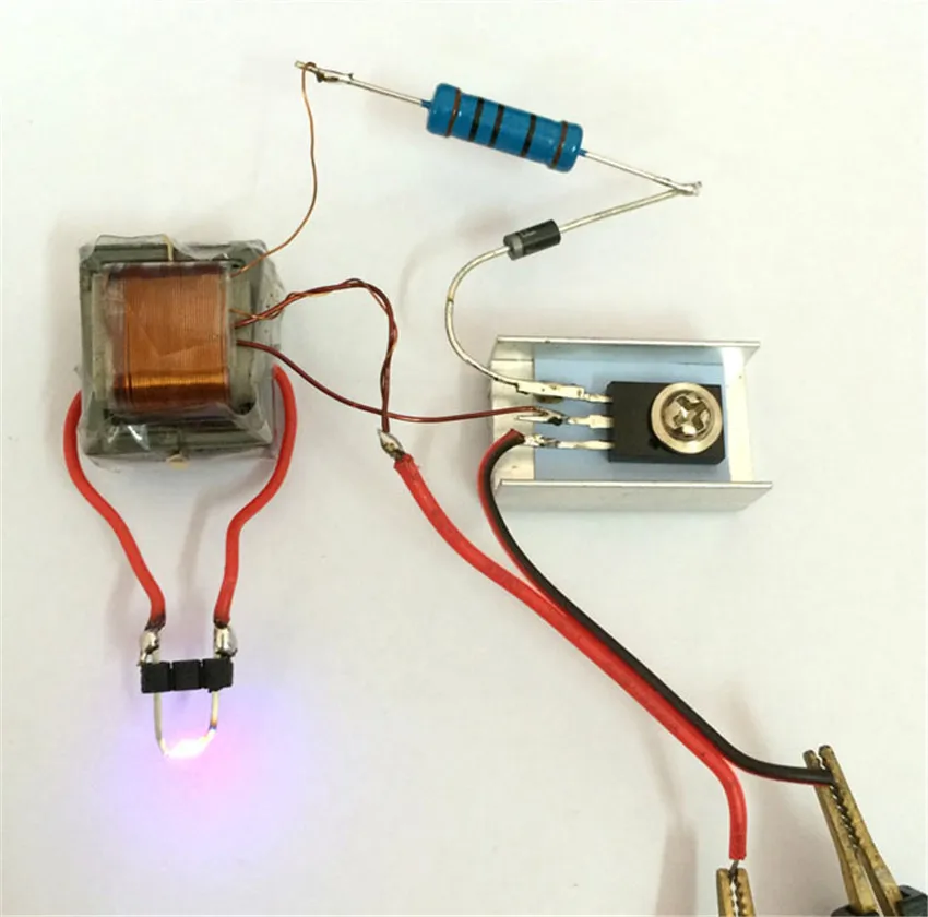 CNIKESIN diy усилитель инвертора Высокое напряжение генератор дуговые зажигалки
