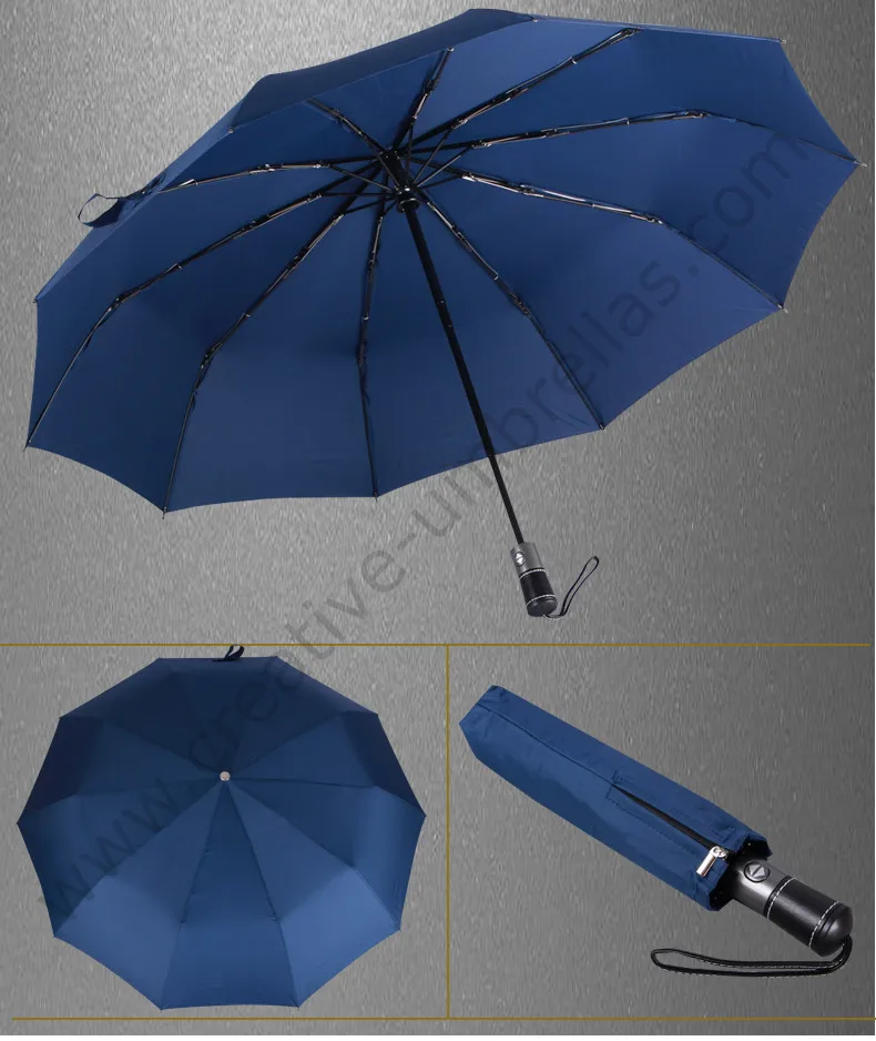 70T стальной сплав 104 см тройного сложения автоматическое открывание и закрытие