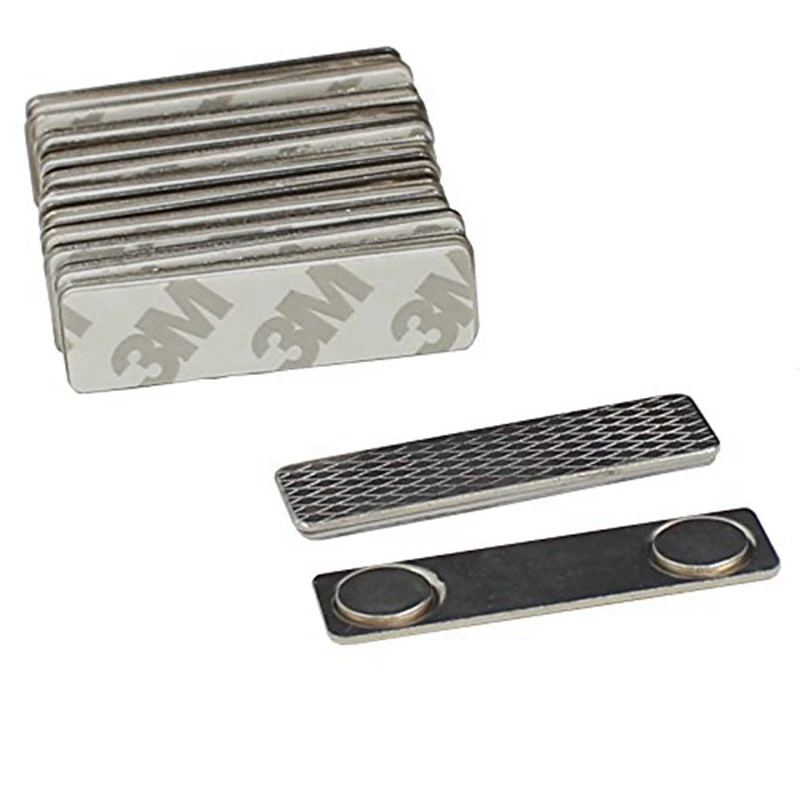 10 шт. магнитный держатель для имени/удостоверения личности прочная застежка с