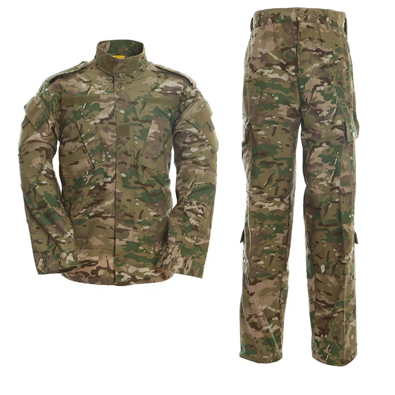 Охотничья одежда Ghillie костюм Тактическая Военная рубашка униформы MultiCam ACU Kryptek Mandrake CP цветная рубашка и штаны униформа