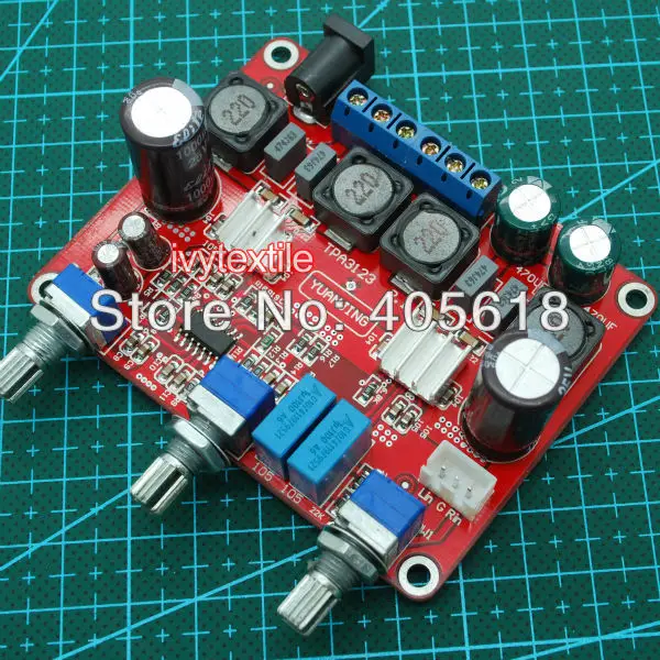 Собран Hi Fi TPA3123 усилитель платы 2 1 канала 25 Вт x2 + 50 сабвуфер|subwoofer 2.1|subwoofer ampsubwoofer 5 |