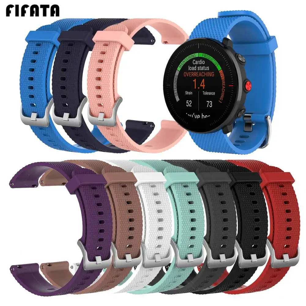 Силиконовый ремешок FIFATA для часов Polar Vantage M спортивный сменный браслет Samsung Galaxy