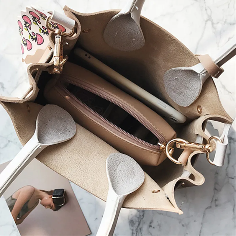 ARNOCHEN женские кожаные сумки через плечо женская сумка на Женская композитная