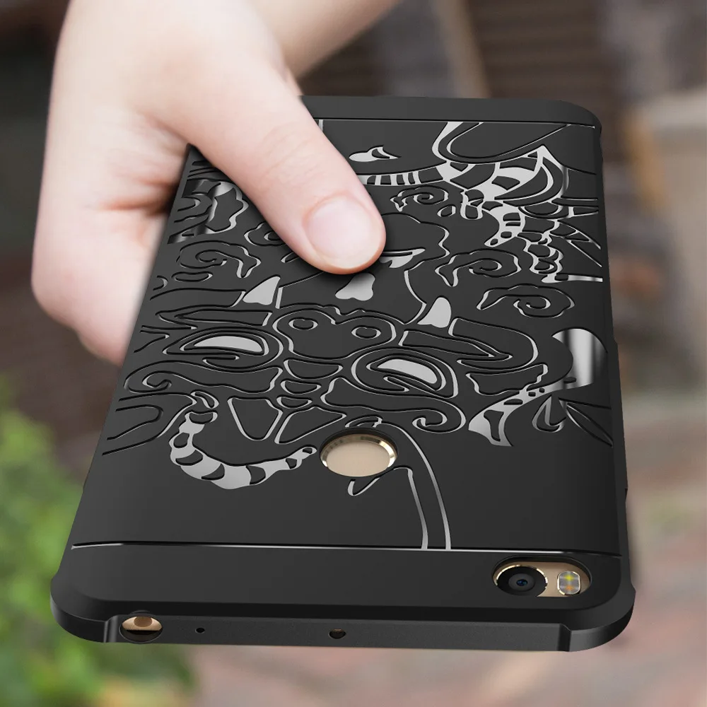 EVOLOU 360 защищенный силиконовый чехол, чехол для Xiaomi Mi Mix 2, 3D дракон, противоударный ТПУ чехол для Xiaomi Mi MAX 2 Max2