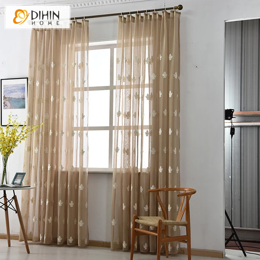 Новое поступление 3 цвета звезды лен/хлопок Шторы для Гостиная окно скрининга