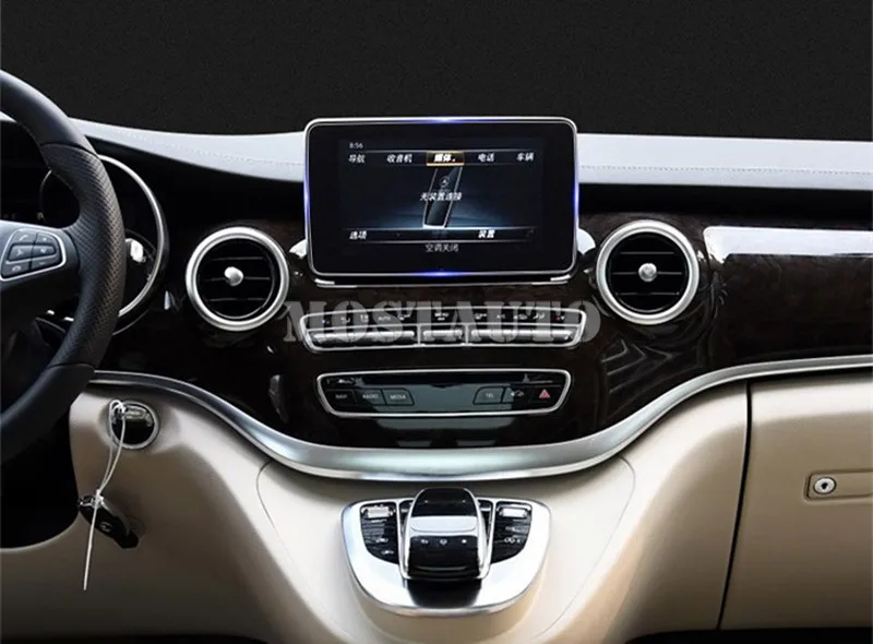 Закаленное стекло для Benz V-Class W447 защита экрана GPS-навигации 2014-2021 1 шт.