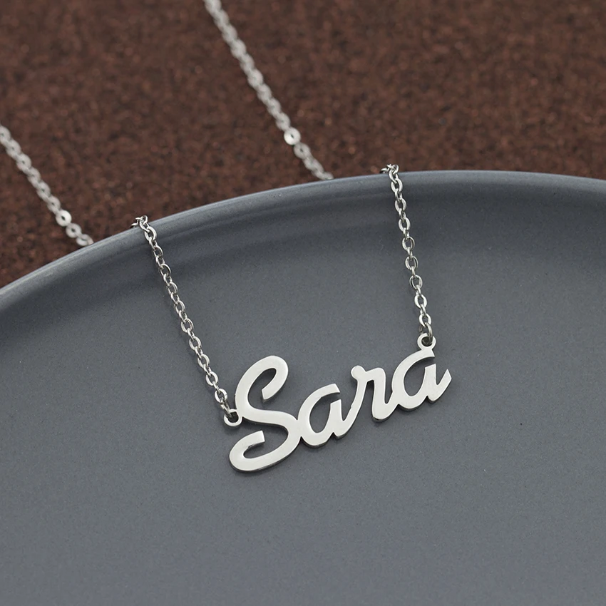 Великолепная сказка оптовая продажа персонализированные ожерелья с именем