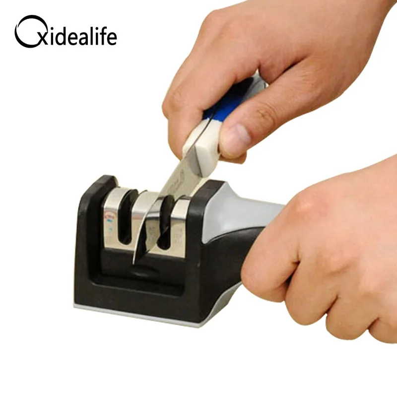 Двойной Diamond Head керамики быстро Точилки Профессиональный Кухня Ножи точилка резак Интимные аксессуары
