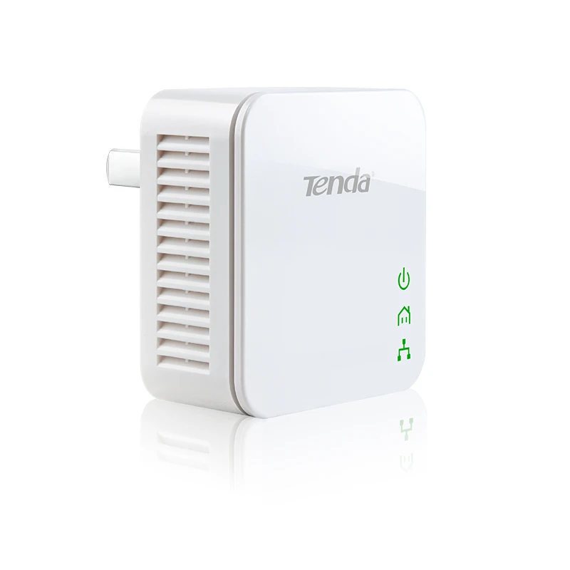 Tenda P202 + PA202 Mini 300mbps PowerLine Ethernet адаптер PLC Адаптер совместим с беспроводным Wifi