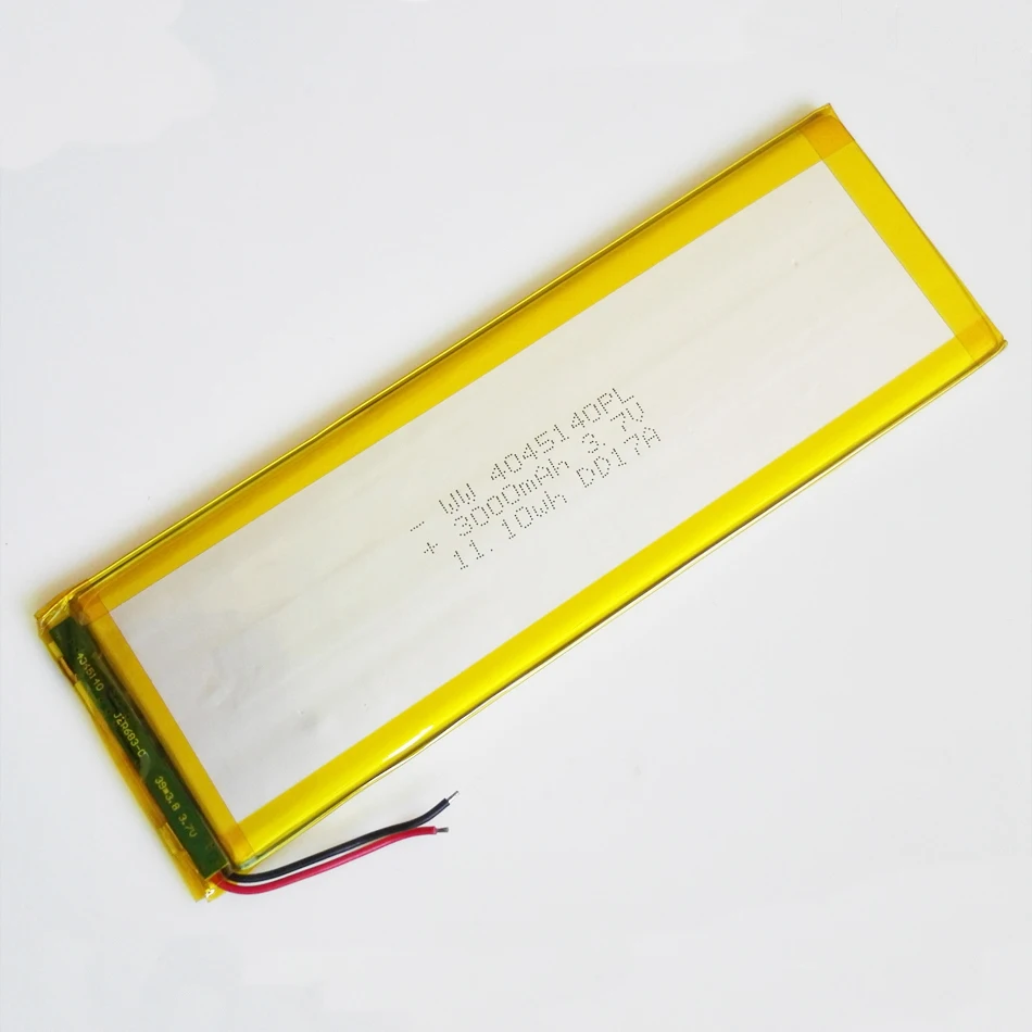3.7 В 3000 мАч литий-полимерный LiPo литий-ионный Перезаряжаемые Батарея ячейки для