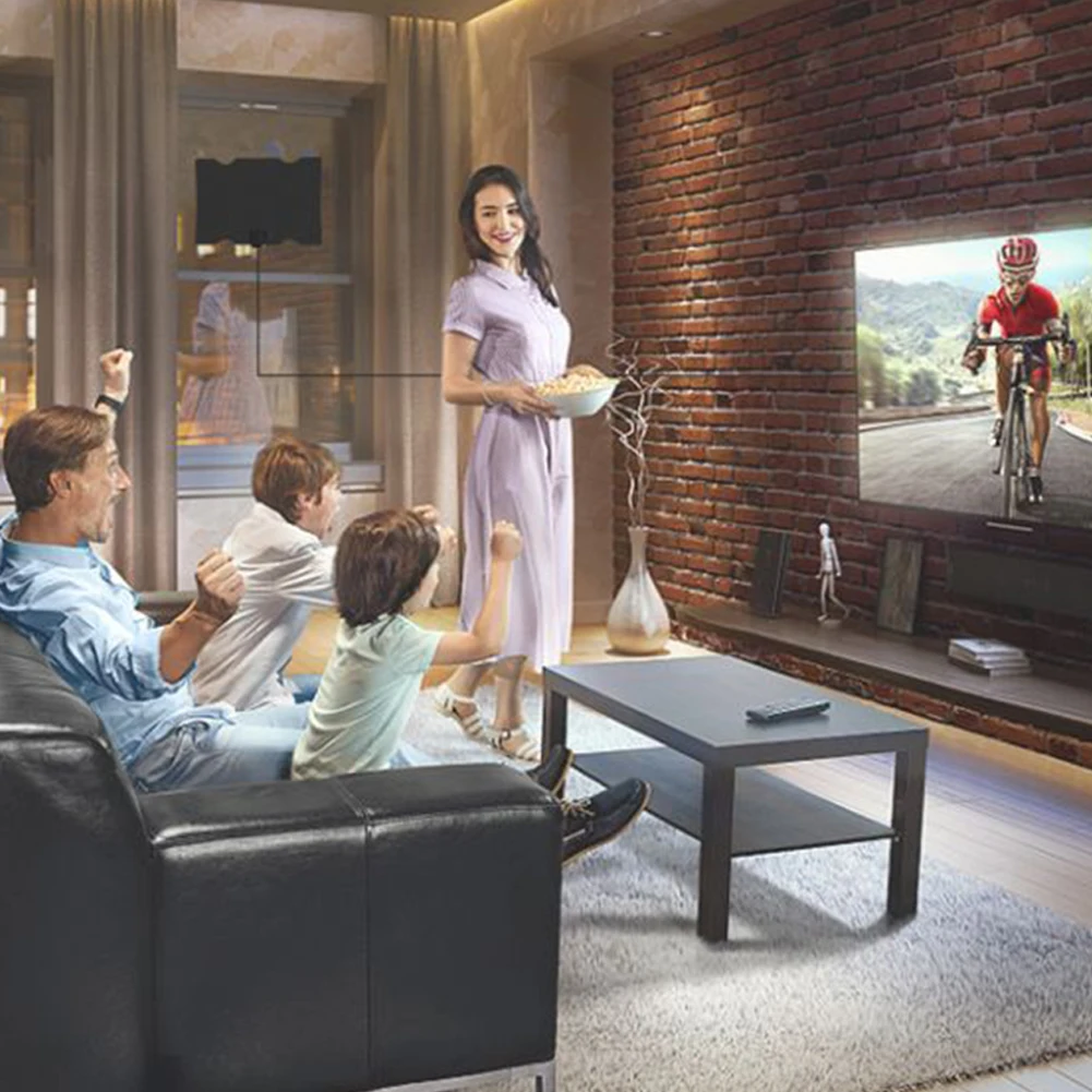 Ультра-тонкий телевизор плоский усилитель сигнала антенны цифровой высокой