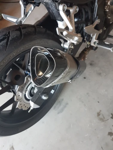 Для Yamaha YZF R1- в форме "Дэси" аксессуары Нержавеющая сталь изменение Escape, для езды на мотоцикле Запчасти для Yamaha YZF-R1