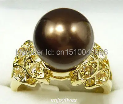 Бесплатная доставка&gt шоколадное коричневое перламутровое Золотое Кристальное