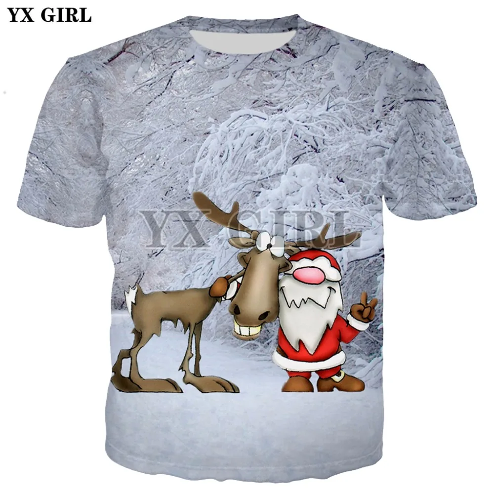 YX Girl 2018 летние женские футболки с коротким рукавом и круглым вырезом для женщин