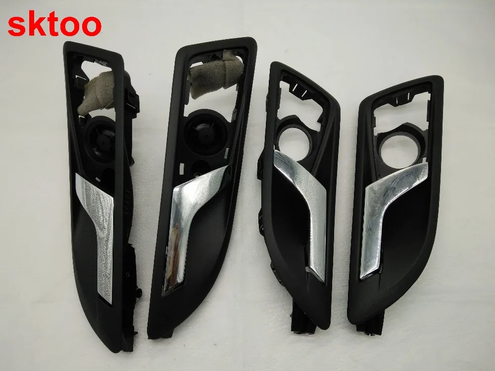 

SKTOO 1pcs door handle for Skoda Octavia 2007-2013 Door handle Front door with speaker IZD 837 221A IZD 839 222E