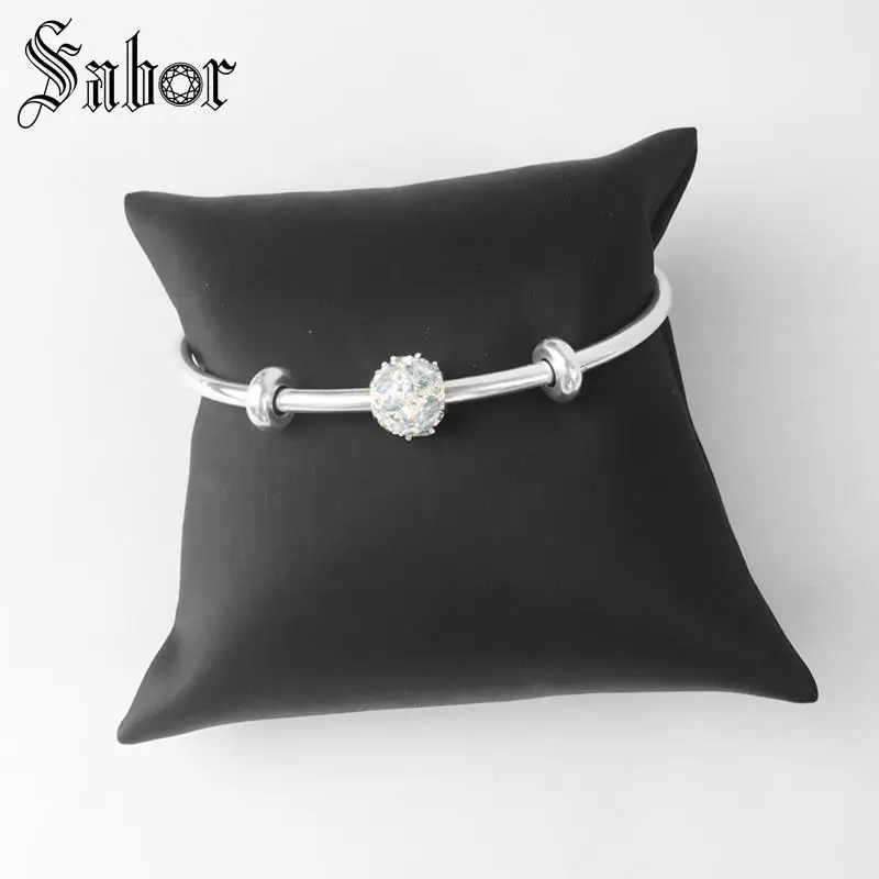 Браслеты манжеты с бусинами в виде голубого неба модные украшения аксессуары