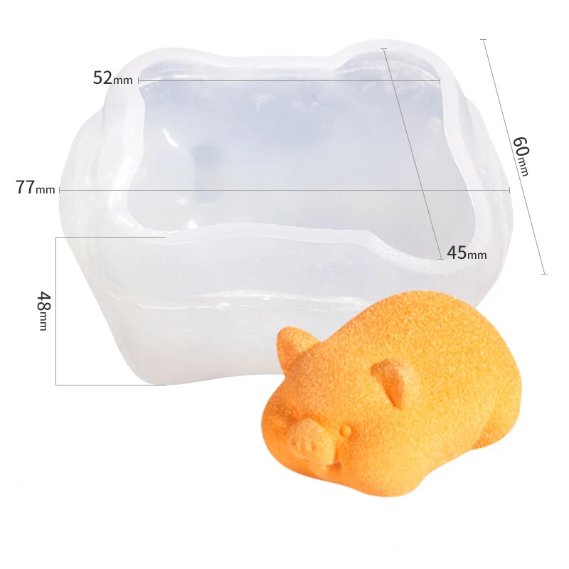 Для Выпечки силиконовый торт пресс форм большого размера 8 квадратный куб форма