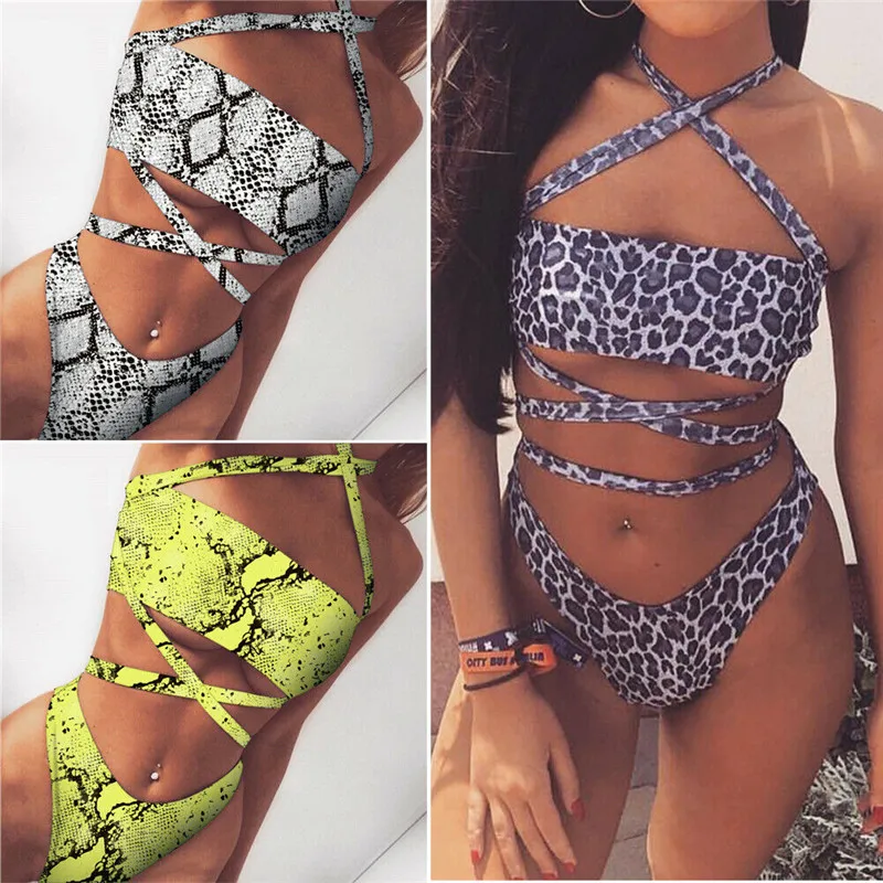 Лидер продаж Женский комплект из 2 предметов сексуальный бандаж открытая