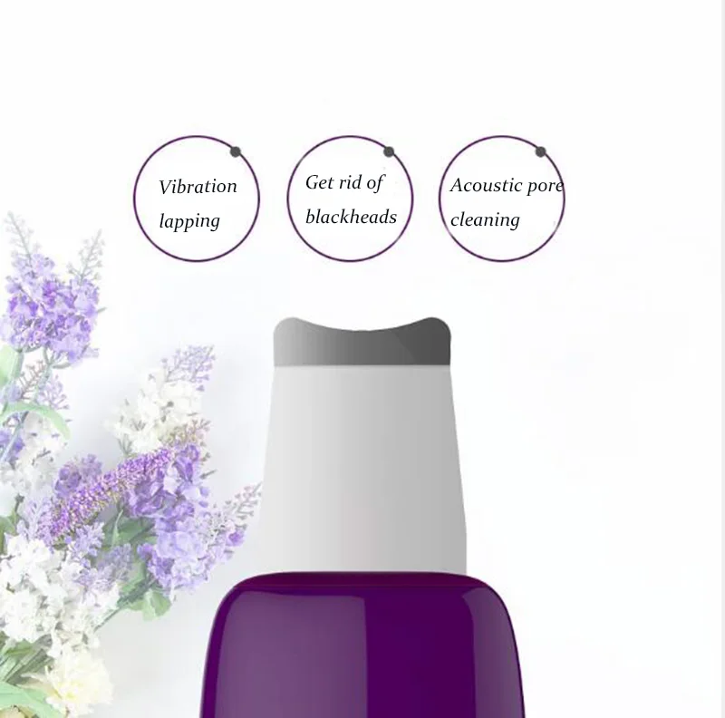 Goedkoop Thuisgebruik Oplaadbare Ultrasone Galvanische Ion Huid Reinigen Huid Scrubber Peeling Facial Cleaner Massager Gezicht Schoonheid D292