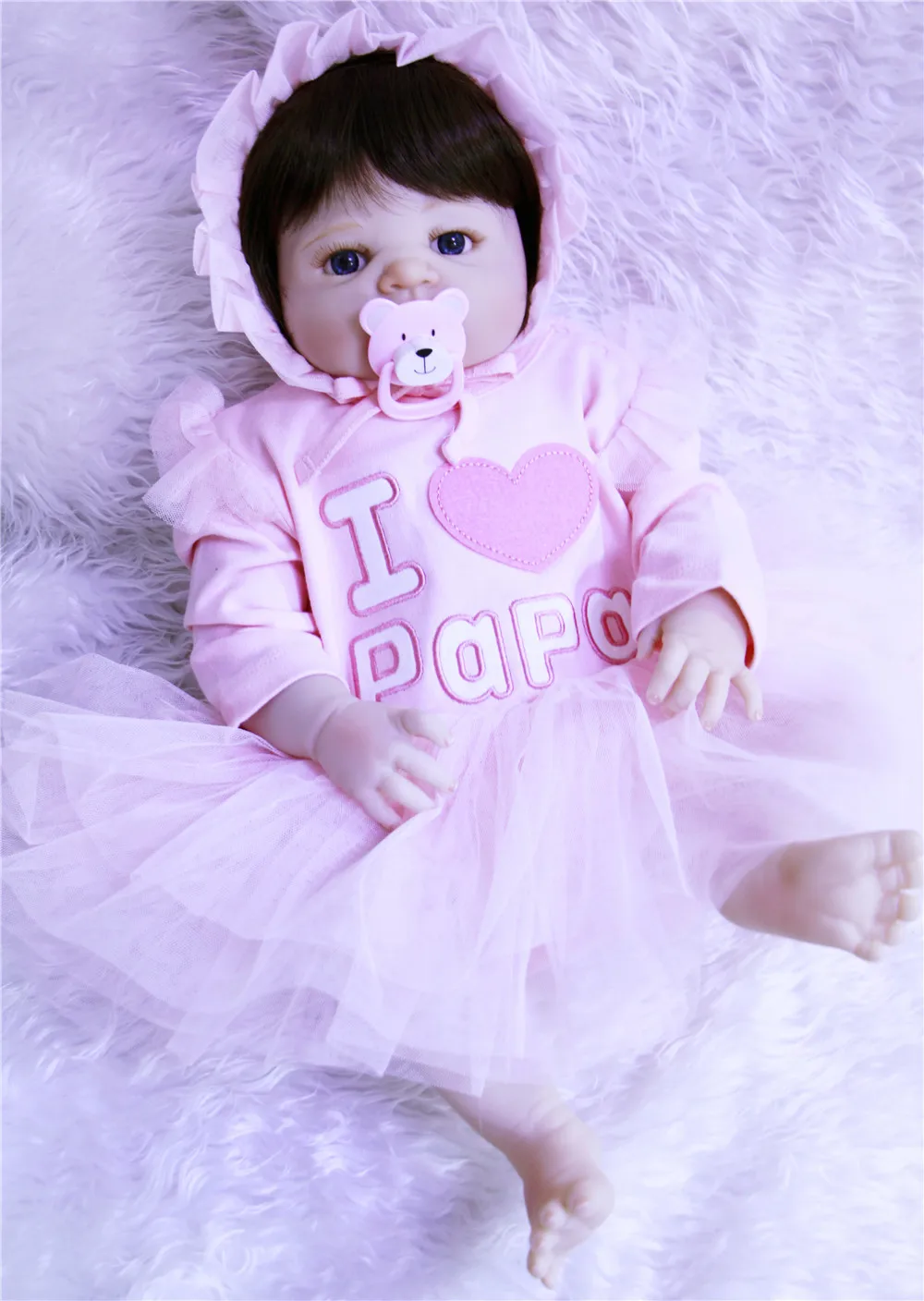 Кукла реборн полностью силиконовая 23 дюйма для детей|reborn baby doll toy|baby toydoll toys |