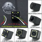 Для Suzuki Grand Vitara SX4 SX-4 высота кроссовера S-Cross Автомобильная CCD Ночное Видение 4 светодиода резервная камера заднего вида Водонепроницаемая