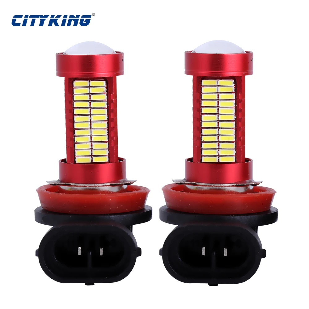 

2 X H11 светодиодные лампы 106smd 4014 светодиодсветодиодный высокой мощности Ультра ярсветодиодный светодиоды H11 h7 h8 светодиодный ные Автомобиль...