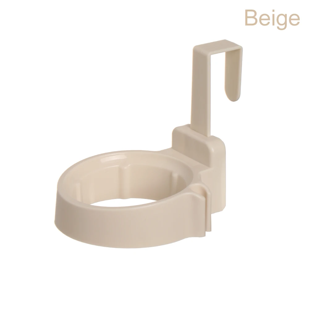 beige Держатель для ванной, фен, подставка для волос, органайзер, полка для хранения, дверной крючок для дома, отеля, общежития - Цвет: beige