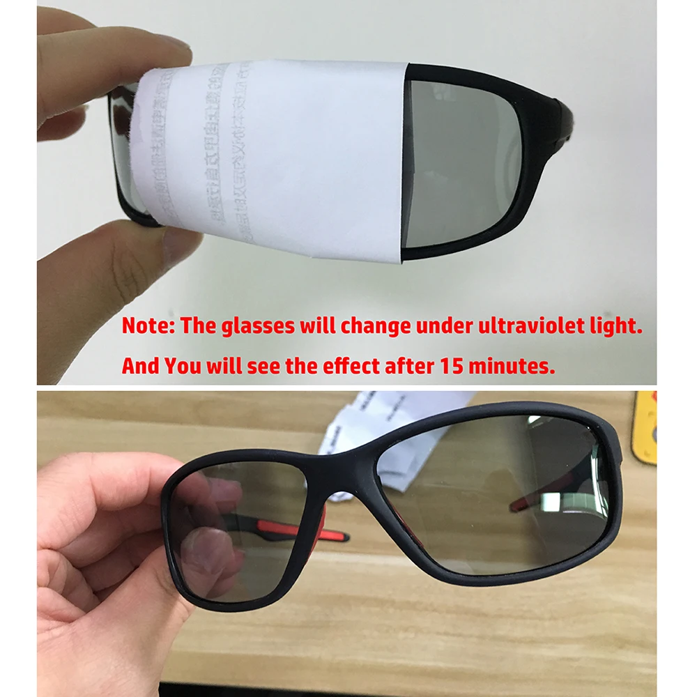 Мужские солнцезащитные очки для вождения поляризационные езды на велосипеде