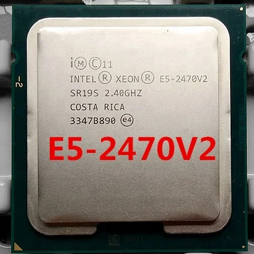 Intel Xeon E5-2470v2 E5 2470v2 E5 2470 v2 2,4 GHz десять-ядерный Twenty ЦП 25M 95W LGA 1356